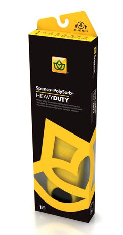 Insole Replacement, Heavy duty - Latex, Supported